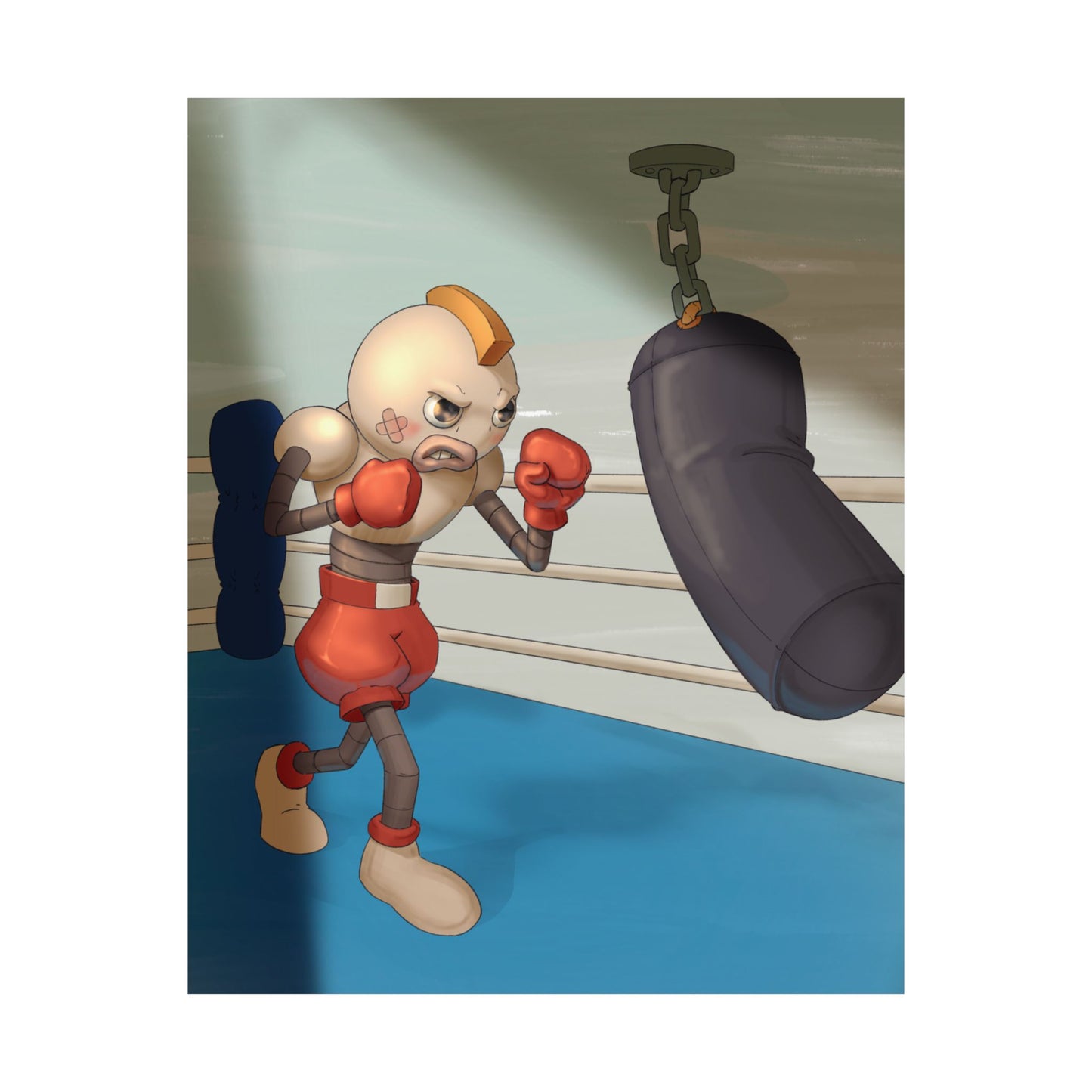 Boxing Robot Poster