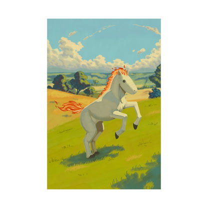 Pony Meadow Poster
