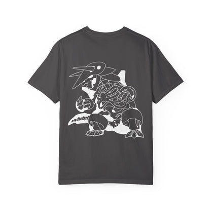 Dark Wash - Kaiju Metal Bones - Adult Unisex T-Shirt