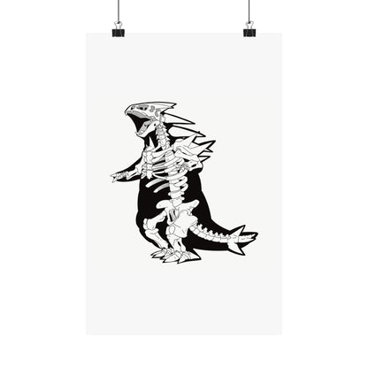 Skeletal Kaiju Poster