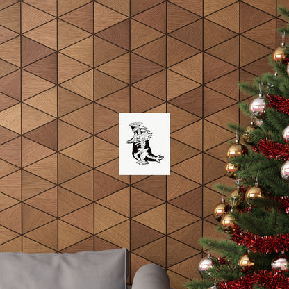 Skeletal Kaiju Poster