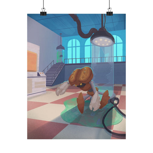 Kabutony Robot Lab Poster