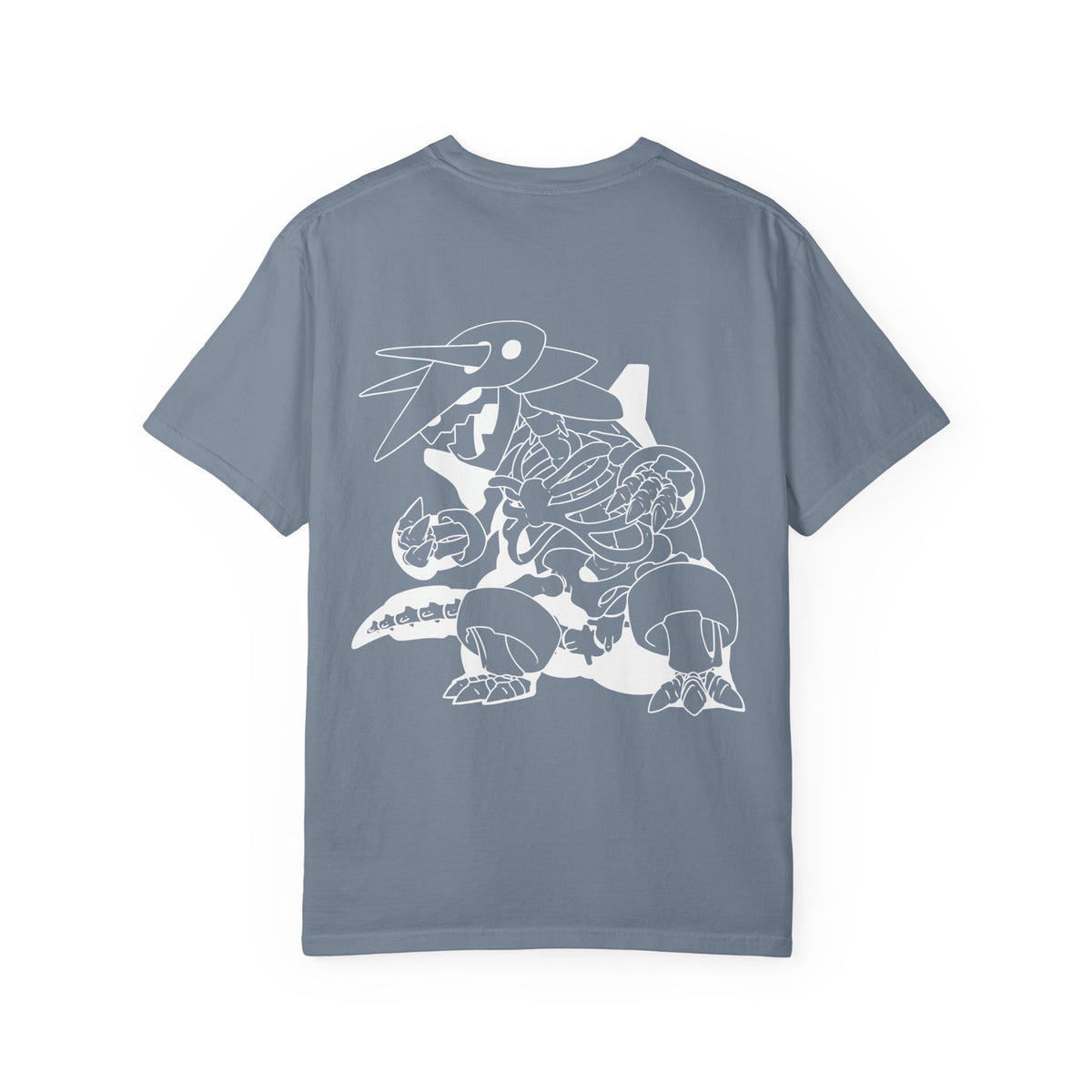 Dark Wash - Kaiju Metal Bones - Adult Unisex T-Shirt