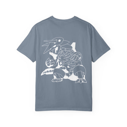 Dark Wash - Kaiju Metal Bones - Adult Unisex T-Shirt