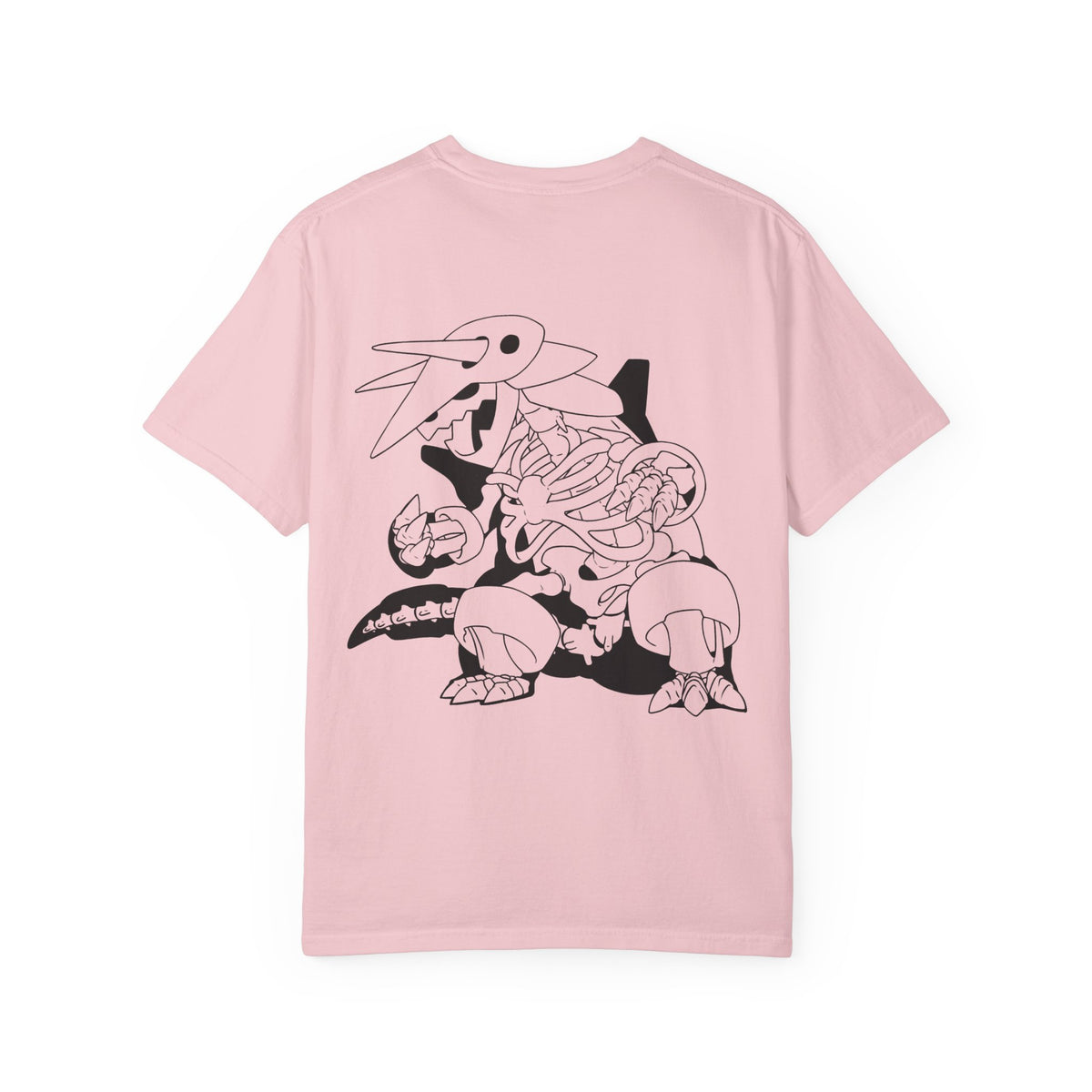 Light Wash - Kaiju Metal Bones - Adult Unisex T-Shirt