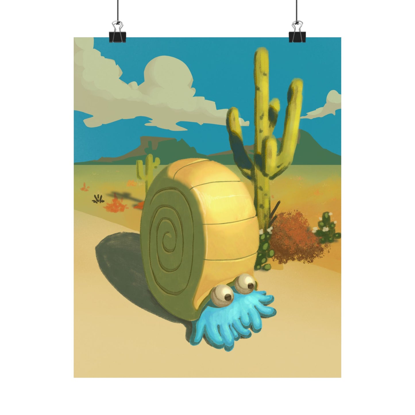 Desert Hermit Crab Poster