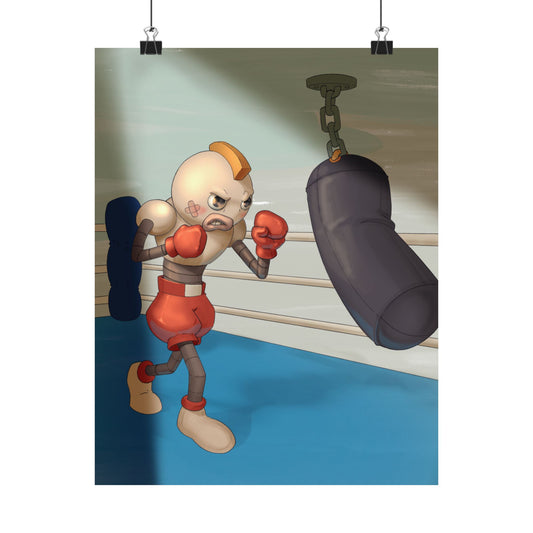 Boxing Robot Poster