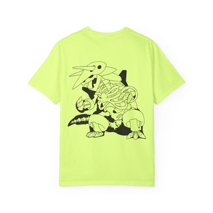 Light Wash - Kaiju Metal Bones - Adult Unisex T-Shirt