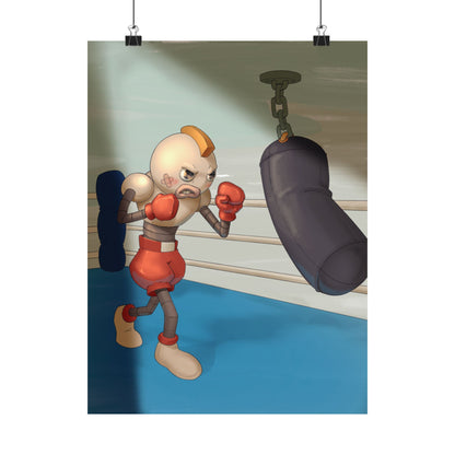 Boxing Robot Poster