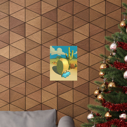 Desert Hermit Crab Poster