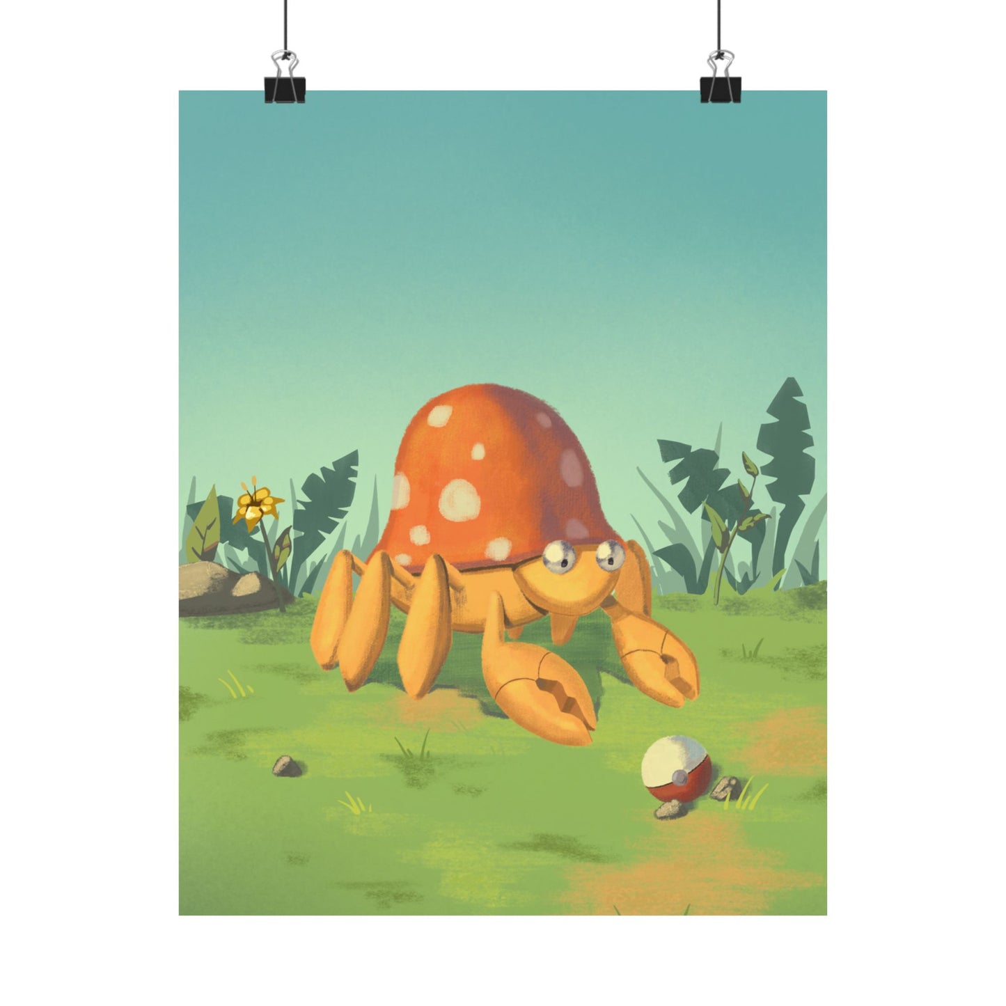 Mushroom Hermit Crab
