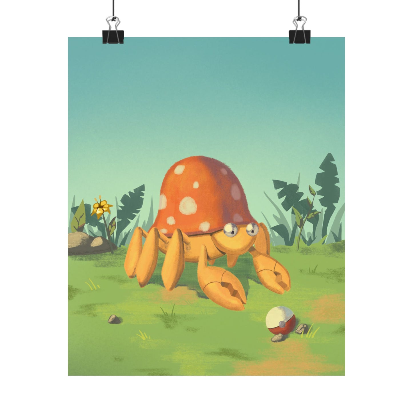 Mushroom Hermit Crab