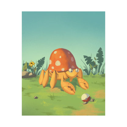 Mushroom Hermit Crab