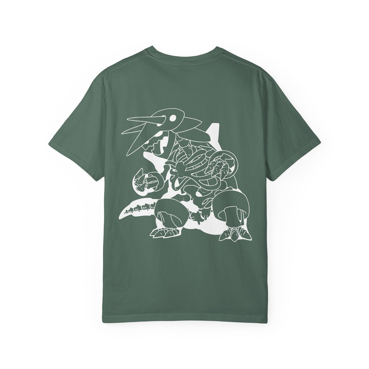 Dark Wash - Kaiju Metal Bones - Adult Unisex T-Shirt