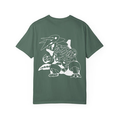 Dark Wash - Kaiju Metal Bones - Adult Unisex T-Shirt