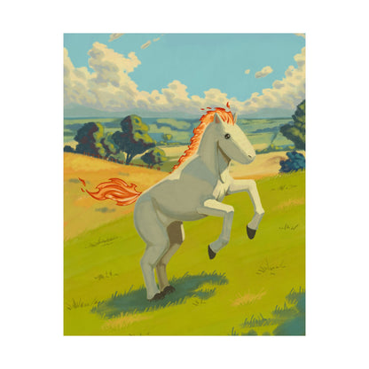 Pony Meadow Poster