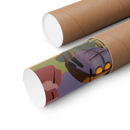 Cute Bug Terrarium Poster