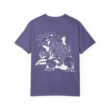 Dark Wash - Kaiju Metal Bones - Adult Unisex T-Shirt