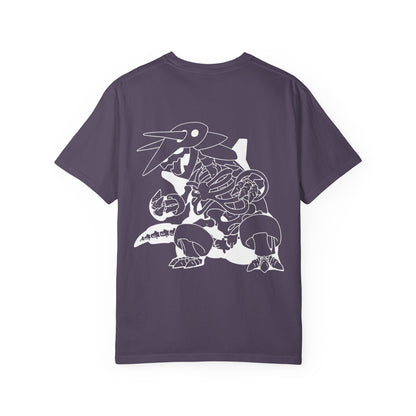 Dark Wash - Kaiju Metal Bones - Adult Unisex T-Shirt