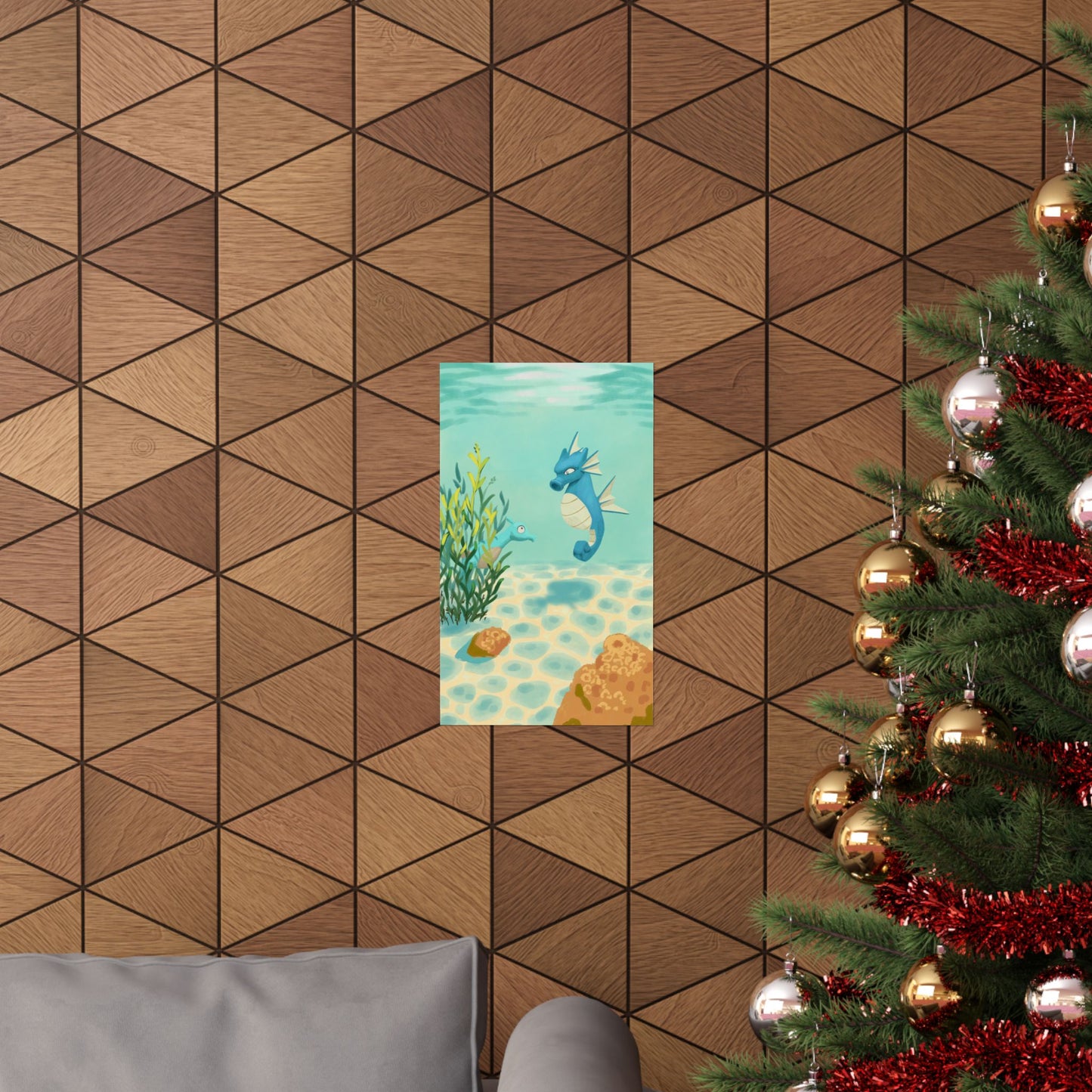 Sea Dragon Matte Poster