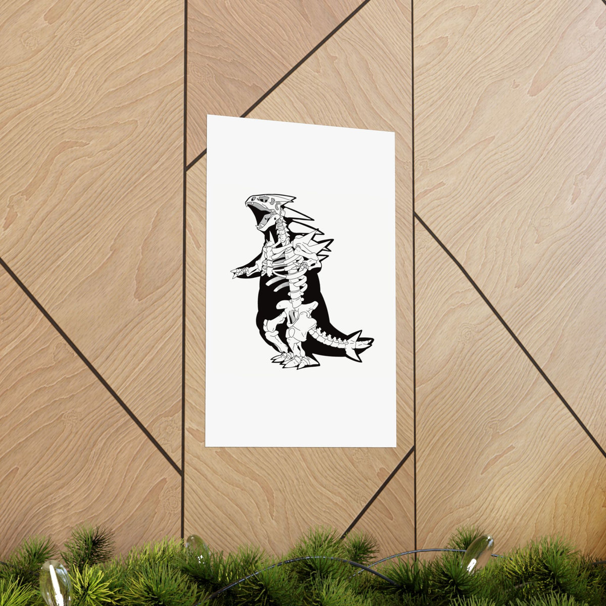 Skeletal Kaiju Poster