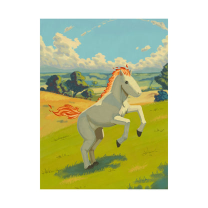 Pony Meadow Poster