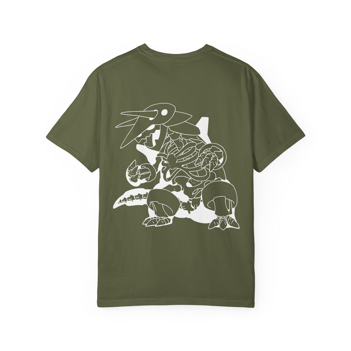 Dark Wash - Kaiju Metal Bones - Adult Unisex T-Shirt