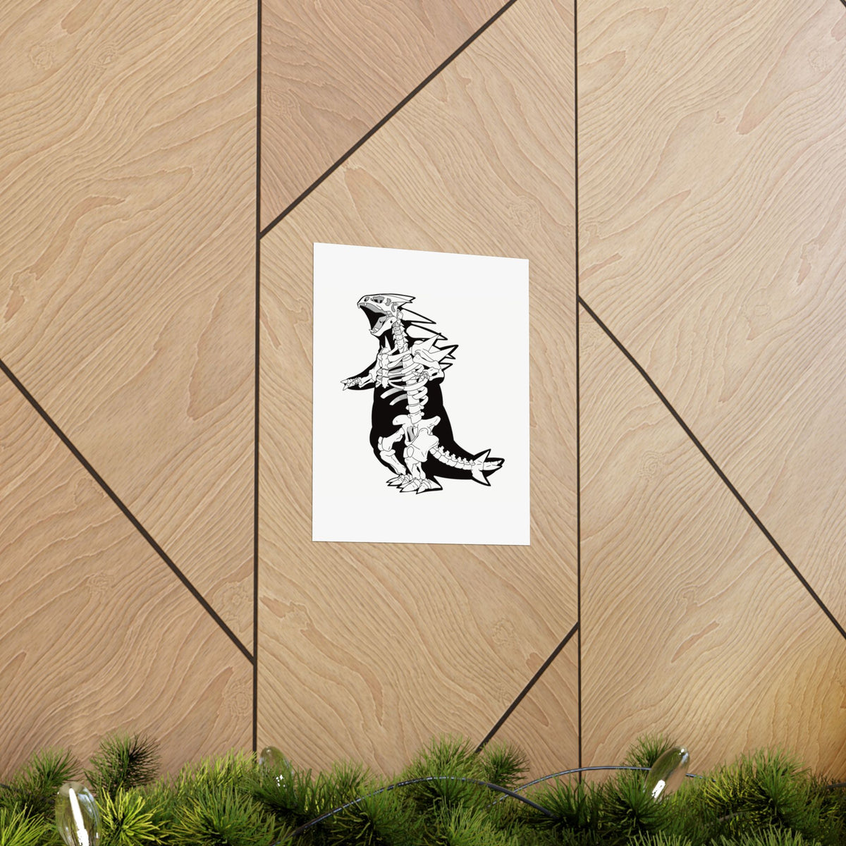 Skeletal Kaiju Poster