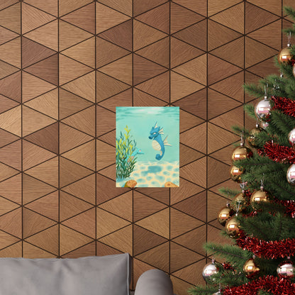 Sea Dragon Matte Poster