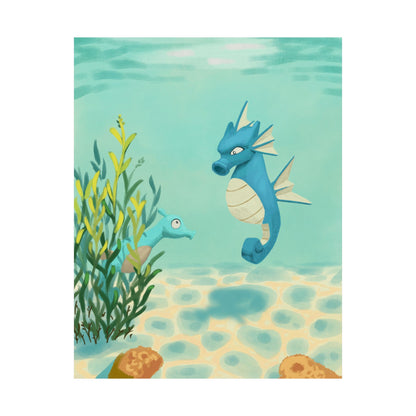 Sea Dragon Matte Poster