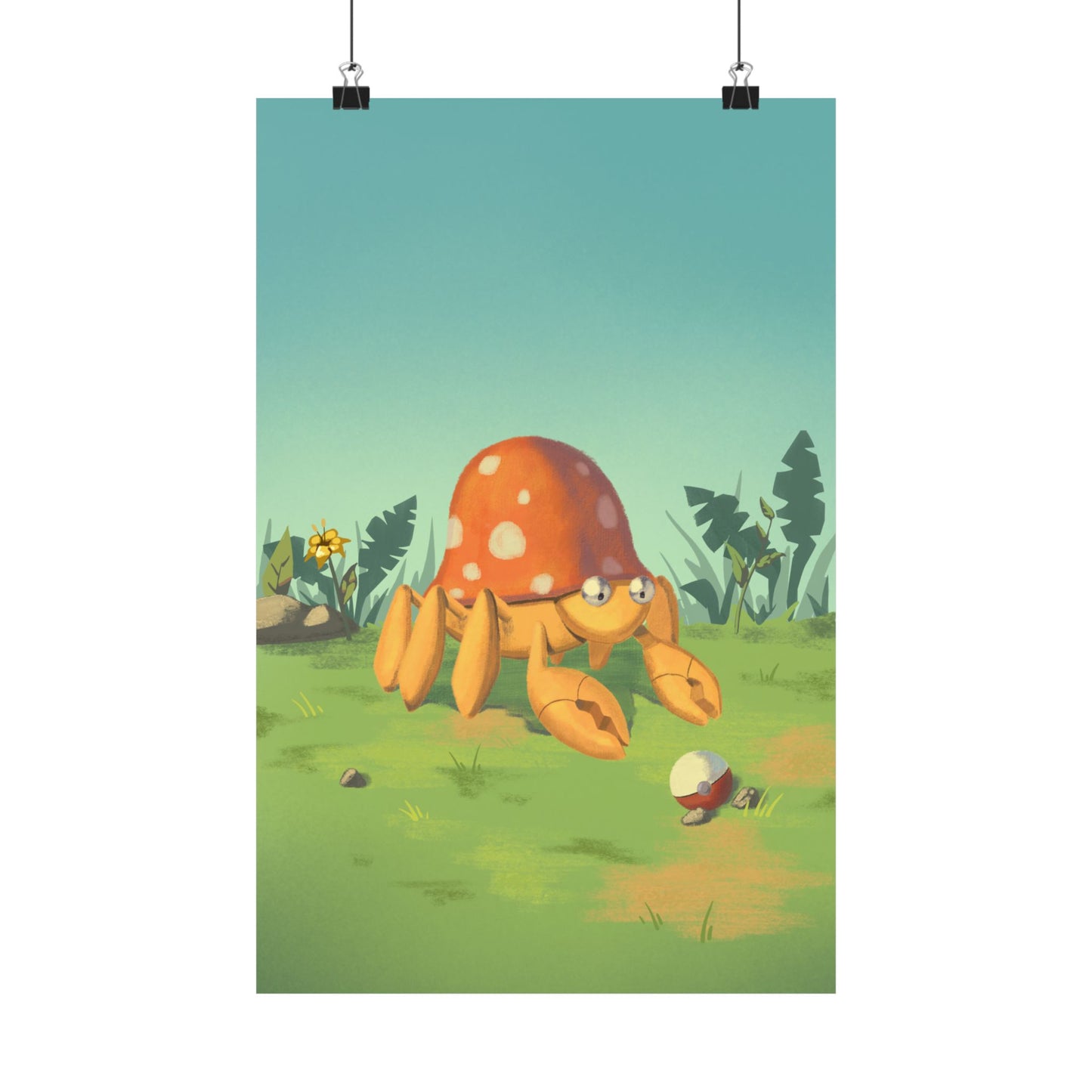 Mushroom Hermit Crab
