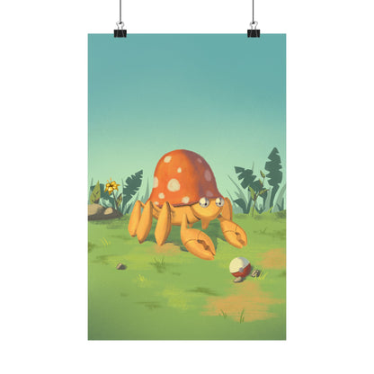 Mushroom Hermit Crab