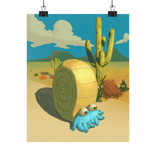 Desert Hermit Crab Poster